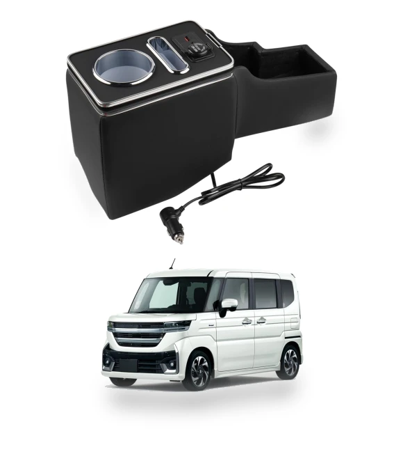 Car Storage Center Console with Smart USB — Floor Consoles, SAMURAI STYLE