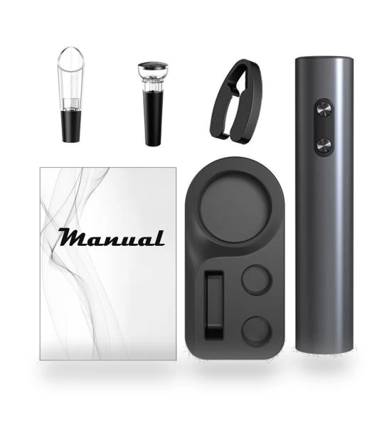 Electric Wine Opener Set — Wine Bottle Openers, Decorative Life