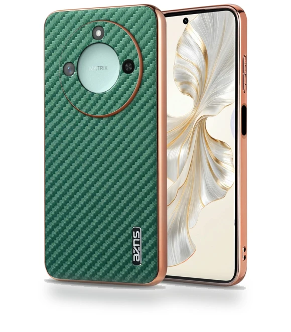 Electroplating Carbon Fiber Texture Phone Cover — Basic Cases, AZNS