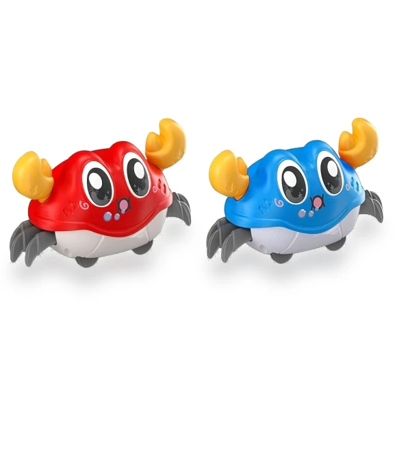 Interactive Sensory Toys for Babies with Crawling Crab — Infant & Early Childhood Playthings, Houspace