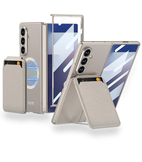 Magnetic Case with Card Holder and Kickstand — Phone Accessories, GKK