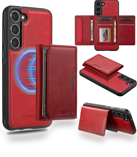 Magnetic Phone Case with Detachable Card Holder — Phone Accessories, Smartwatch 2025