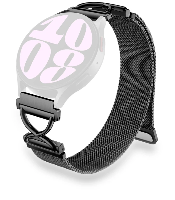 Milanese Band Electroplated Stainless Steel Magnetic Watch Strap — Bands, Smartwatch 2025