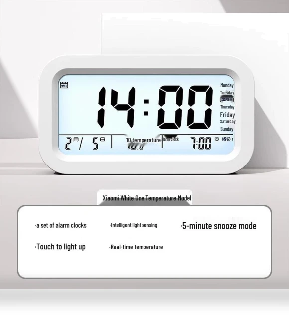 Minimalist Smart Alarm Clock — Alarms & Clocks, The Best Experience