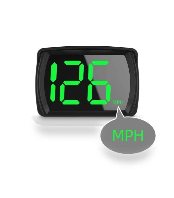 Smart Car GPS HUD Head Up Display Digital Speedometer — Navigation & GPS Accessories, A Auto Parts Mall