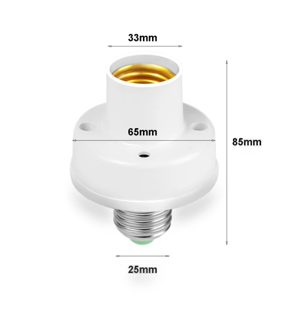 Smart Light Switch PIR E27 Socket Adapter — Smart Motion Sensors, YJMP home