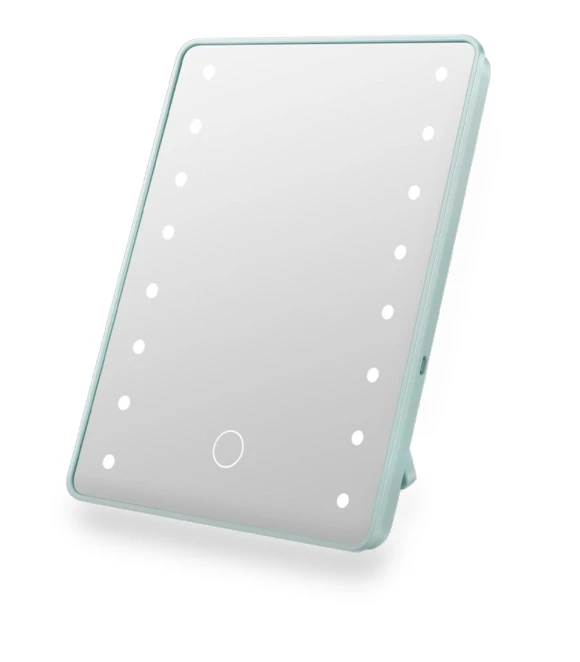 Touch Control Cosmetic Mirror — Handheld, Jingao