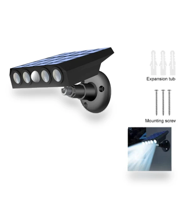 Waterproof LED Solar Light — Outdoor Security & Flood Lighting, yeetuand