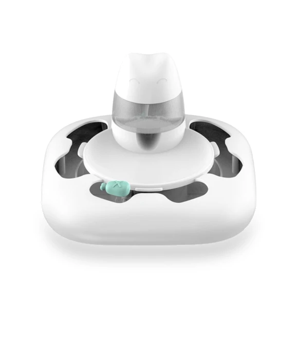 Electric Cat Teasing Toys Rounded Automatic Pet Feeder — Smart Pet Feeders, Fujmhyk