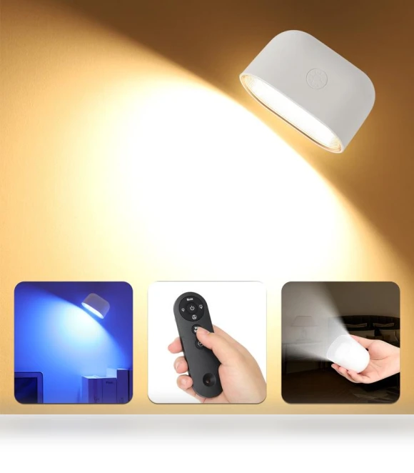 LED Magnetic Wall Light with USB Charging — Night Lights, Your Warm Home