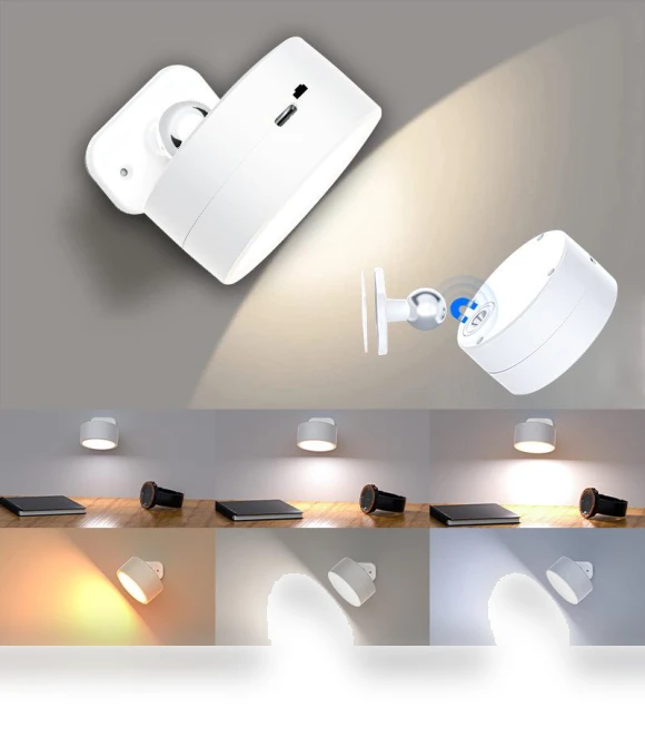 Magnetic LED Wall Light — Book Lights, Your Warm Home