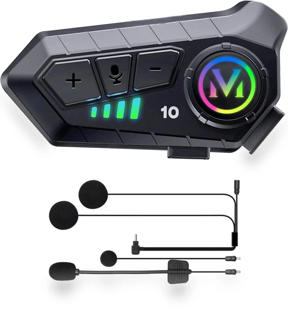 Motorcycle Helmet Headset — Wireless Headsets for Powersports, HAYAO