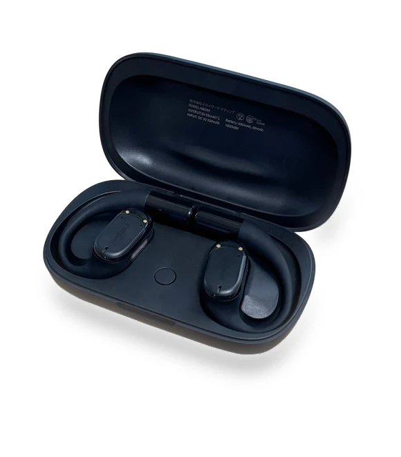 Open-Ear Earphones with AI Noise Cancellation — Over-Ear Headphones, HAYAO