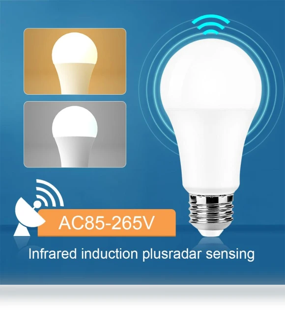 Radar Motion Sensor LED Bulb — Motion Sensors, Refreshing Home