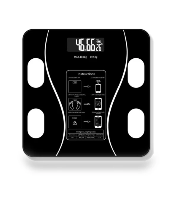 Smart Wireless Digital Bathroom Scale — Weight Management Tools, Factory Discount Outlet