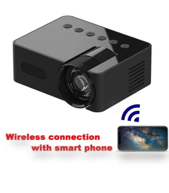Wi-Fi Portable HD Mini Video Projector — Home Theater Projectors, Darling Women Boutique D