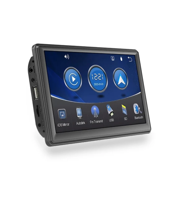 7-inch Portable Wireless Carplay Android Auto Car Radio Multimedia Video Player — Stereo Receivers, Auto Launcher