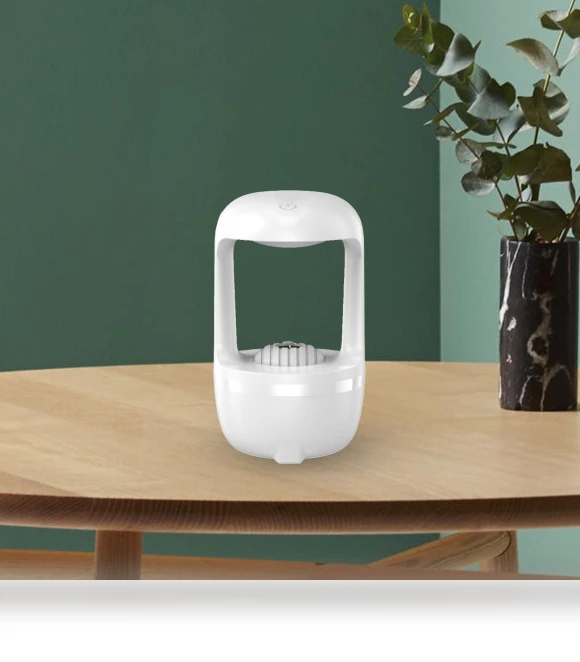 Anti-Gravity Humidifier with Touch Button — Air Moisturizers, Luminaire Lighting Mall