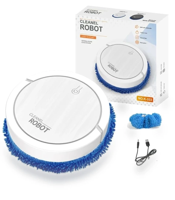 Automatic Robot Vacuum 3-in-1 — Smart Cleaning Robots, Modern Home Furnishing