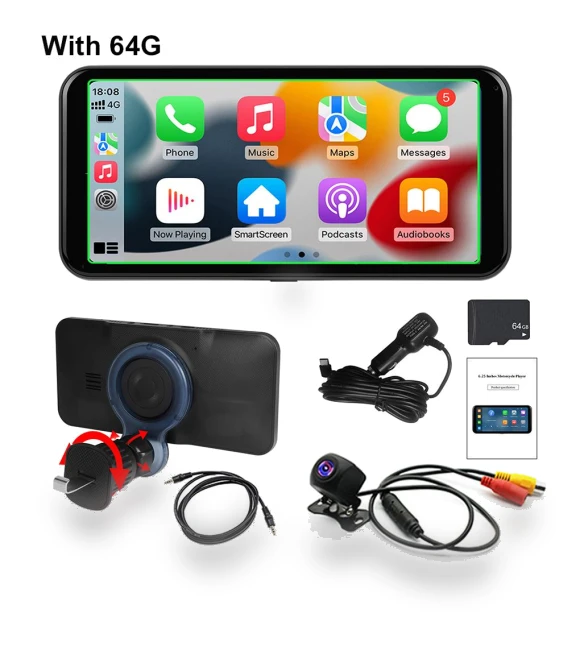 Portable 6.25 Car Touch Screen Stereo Radio Multimedia — Stereo Receivers, 888 Auto Parts Town