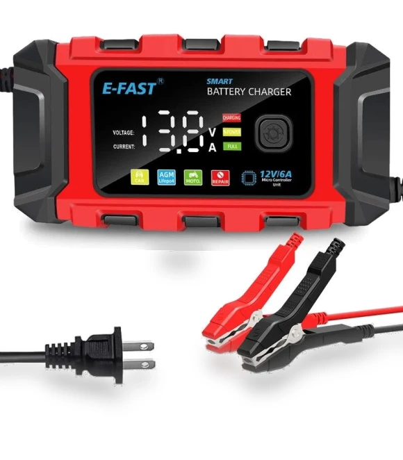 Smart Color LCD Display Car Charger — Chargers, loverin