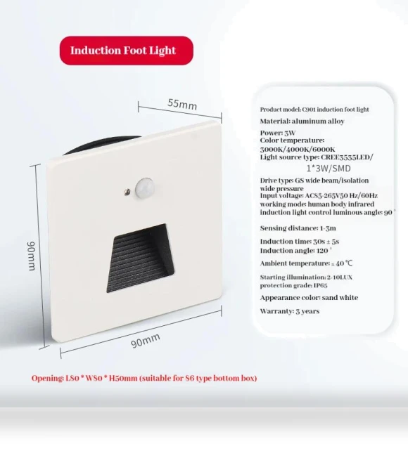 Universal Aluminum 3W Touch Night Light — Night Lights, Vinde Home
