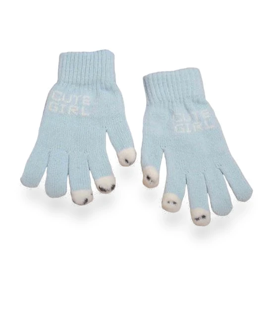 Winter Women's Gloves with Open Fingertips — Gloves & Mittens, tianhangyuan