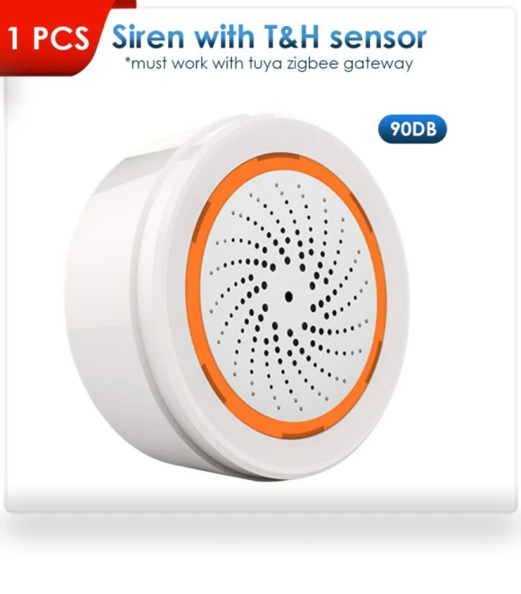3-in-1 Sound Light Sensor with Built-in Siren — Smart Home Security, Serene Homes