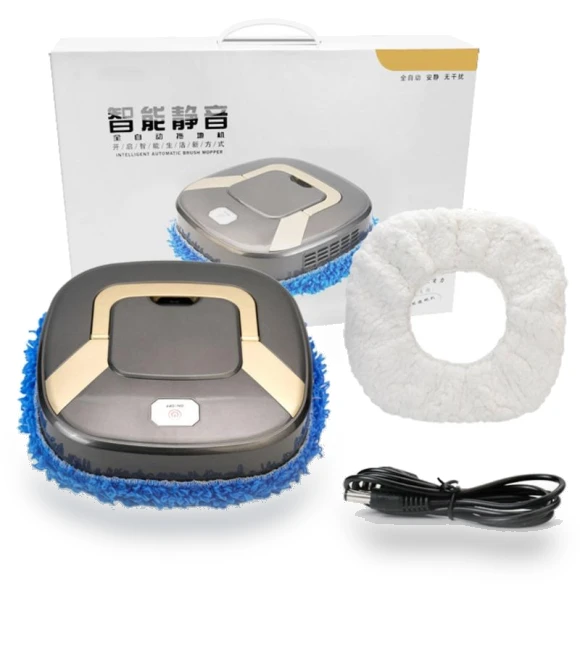 Automatic Robot Vacuum with USB Charging — Smart Cleaning Robots, TOP HOME-002