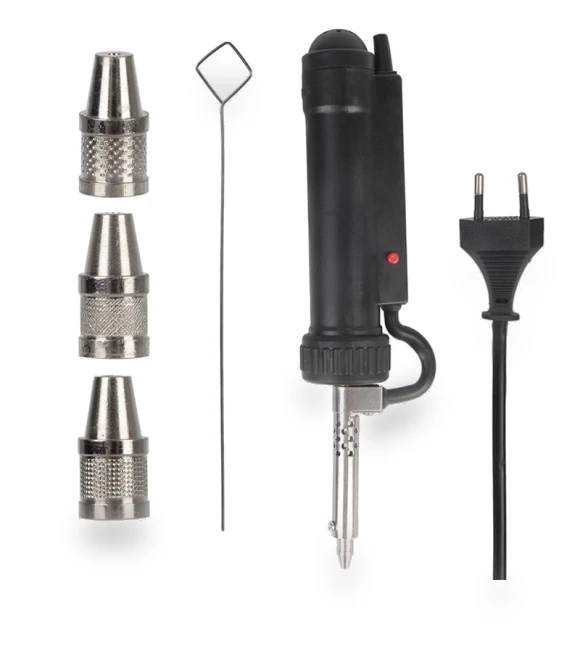 Automatic Solder Sucker with 3 Suction Nozzles — Desoldering Pumps, GYROBALL