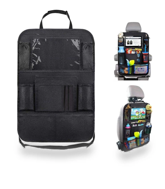Car Back Seat Organizer with Touch Screen — Seat Back, A Auto Parts Mall