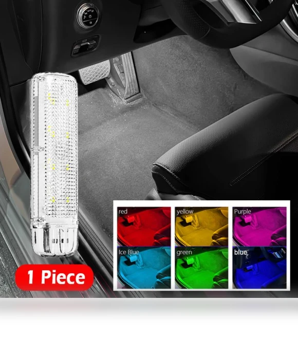 Car LED RGB Ambient Light with USB Charging — Light Kit, IKEA Supermarket