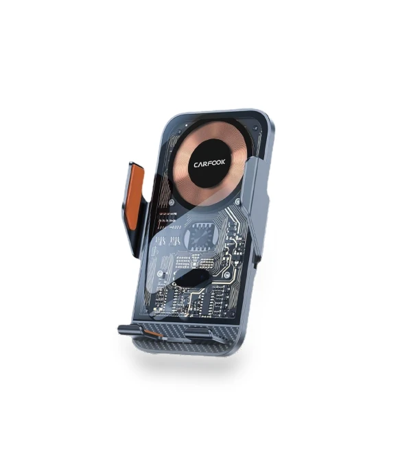 Car Phone Holder with Fast Wireless Charging — Dashboard Installation Kits, NyPhoenix Auto