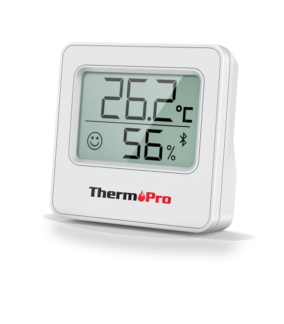 Digital Bluetooth Smart Home Thermometer-Hygrometer — Home Climate Control, ThermoPro