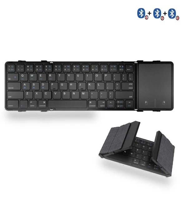 Folding Bluetooth Keyboard with Touchpad — Keyboards, Bellatrix