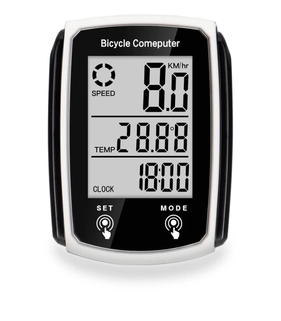 GPS Bike Computer with Touchscreen LCD Display — Cycling, Home Furnishing Department Mall