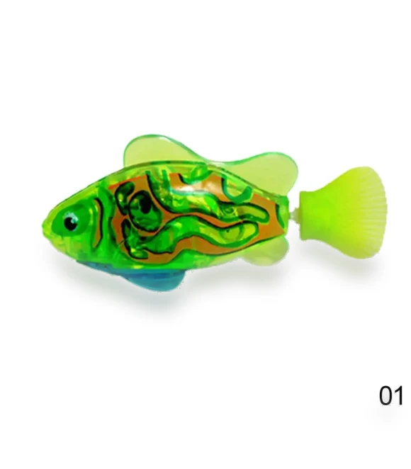 Interactive LED Swimming Robotic Fish Toy — Cat Playthings, Super Dream Home