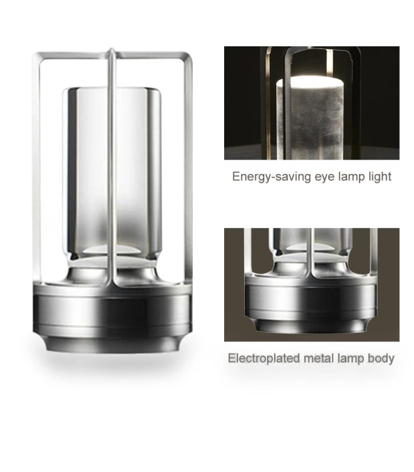 LED Wireless Desk Lamp with Touch Control — Desk & Table Lighting, Home Textile Home Decoration