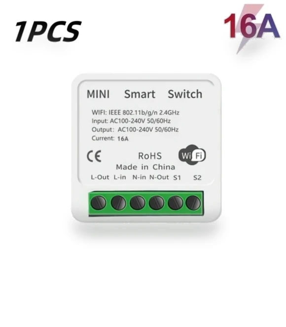 Mini Wi-Fi DIY One-Side Remote Control — Remote Controls, Super Star Mall