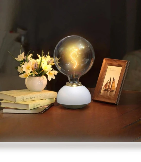 Minimalist LED Creative Touch Desk Lamp with USB Charging Port — Study & Desk Lighting, Elegant Living House