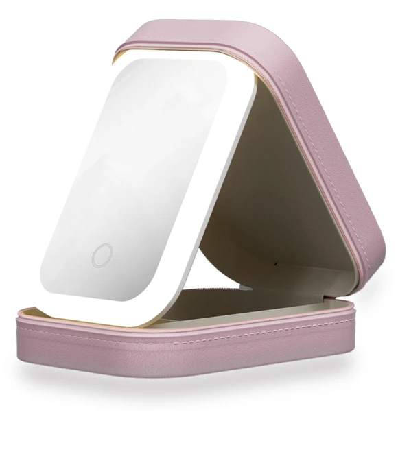 Smart LED Cosmetic Case with Mirror — Cosmetic Cases, Vinde Home
