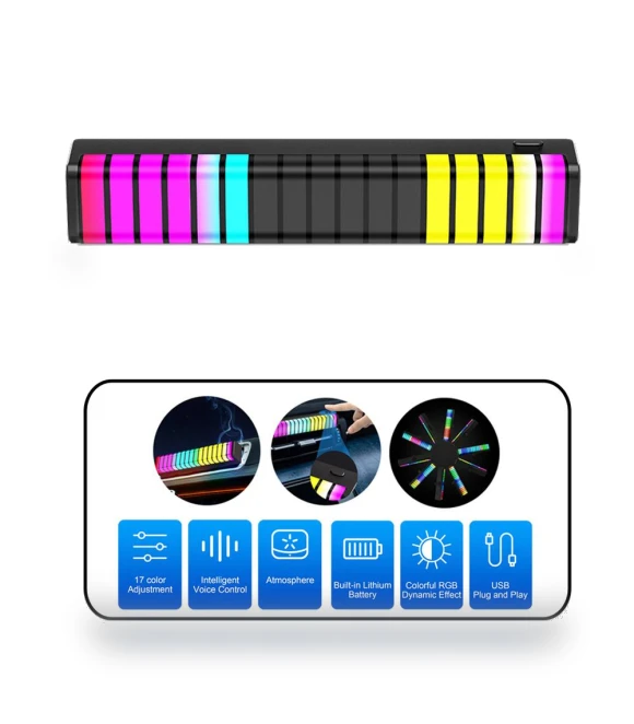 Smart RGB Pickup Lights LED 3D Ambient Lamp — Car Accessories & Gadgets, Auto Launcher
