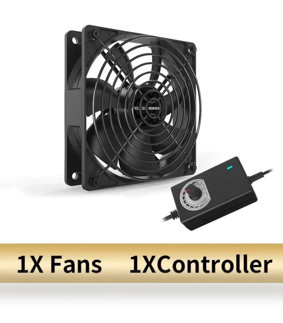 120mm Cooling Fan with Controller — Cooling Pads & Fans, HIMO Group