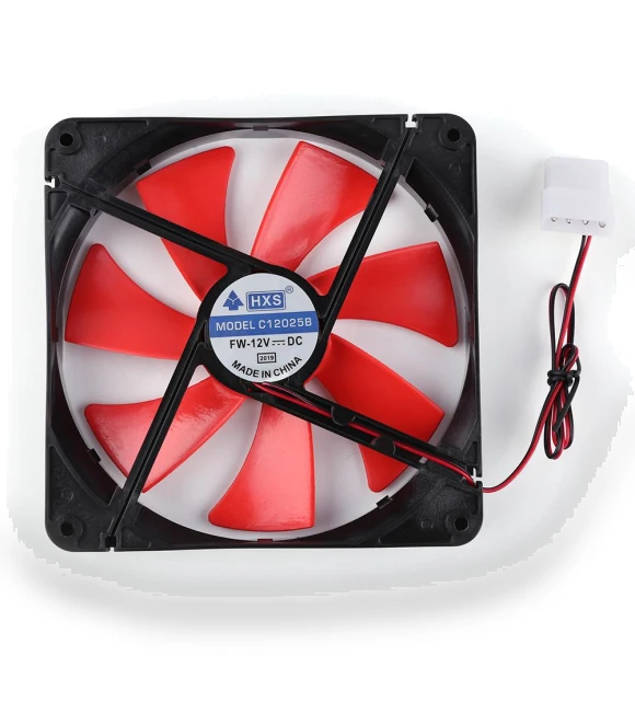 140mm 4-Pin DC 12V PC Case Fan — CPU Fans, Optimized General