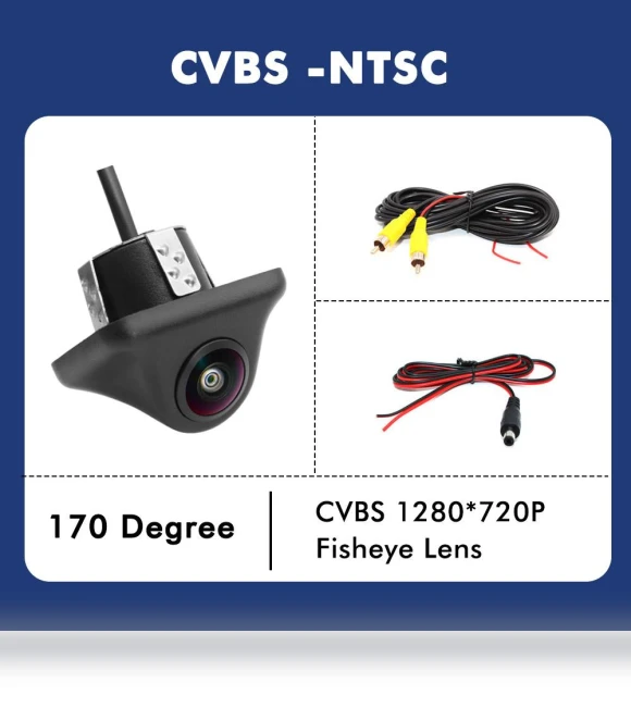 180 Degree 4K Rear View Camera — Rearview Cameras for Cars, A Auto Parts Mall