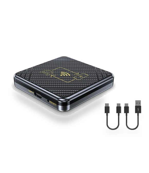 2-in-1 AI Box Carplay Wireless and Bluetooth 5.0 Android Auto Adapter — Stereo Receivers, A Auto Parts Mall