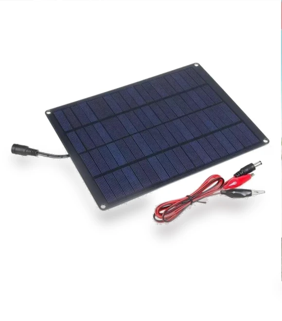 30W Solar Panel with Charge Controller — Solar & Wind Power, Stone Home