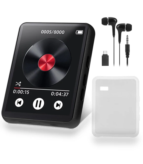 Bluetooth MP3 Player with Speaker — Portable Media Players, Home Textile Home Decoration