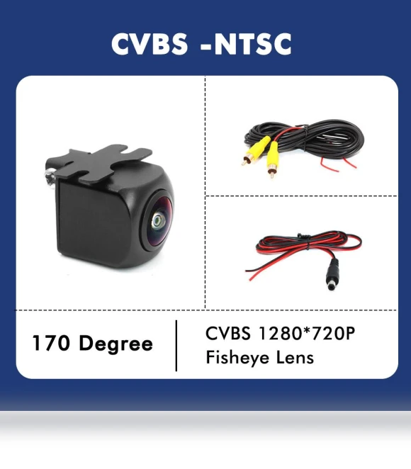 Golden Lens 180 Degrees Car Rear View Camera — Rearview Cameras for Cars, A Auto Parts Mall