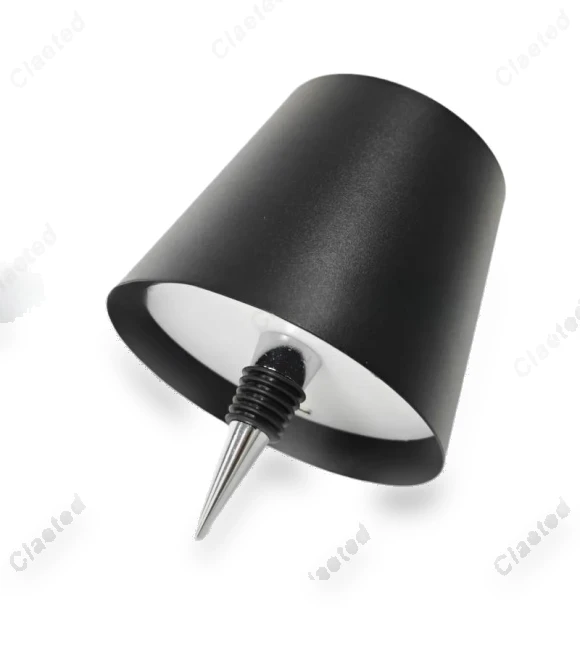 LED Touch Desk Lamp with Metal Bottle — Desk & Table Lighting, Elegant Living House